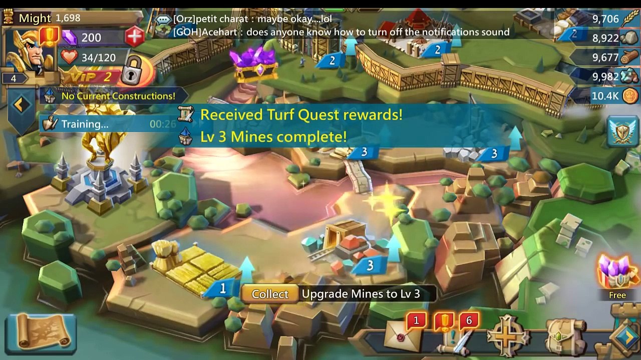 Lords Mobile Gameplay IOS / Android