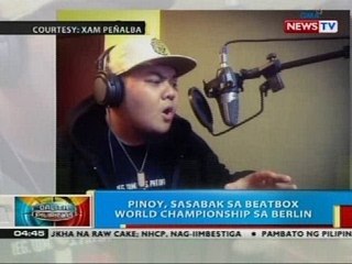 Pinoy, sasabak sa beatbox world championsh ip sa Berlin, Germany