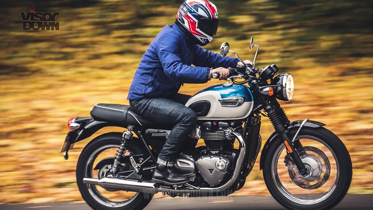 Triumph Bonneville T100 Review Motorcycle Road Test