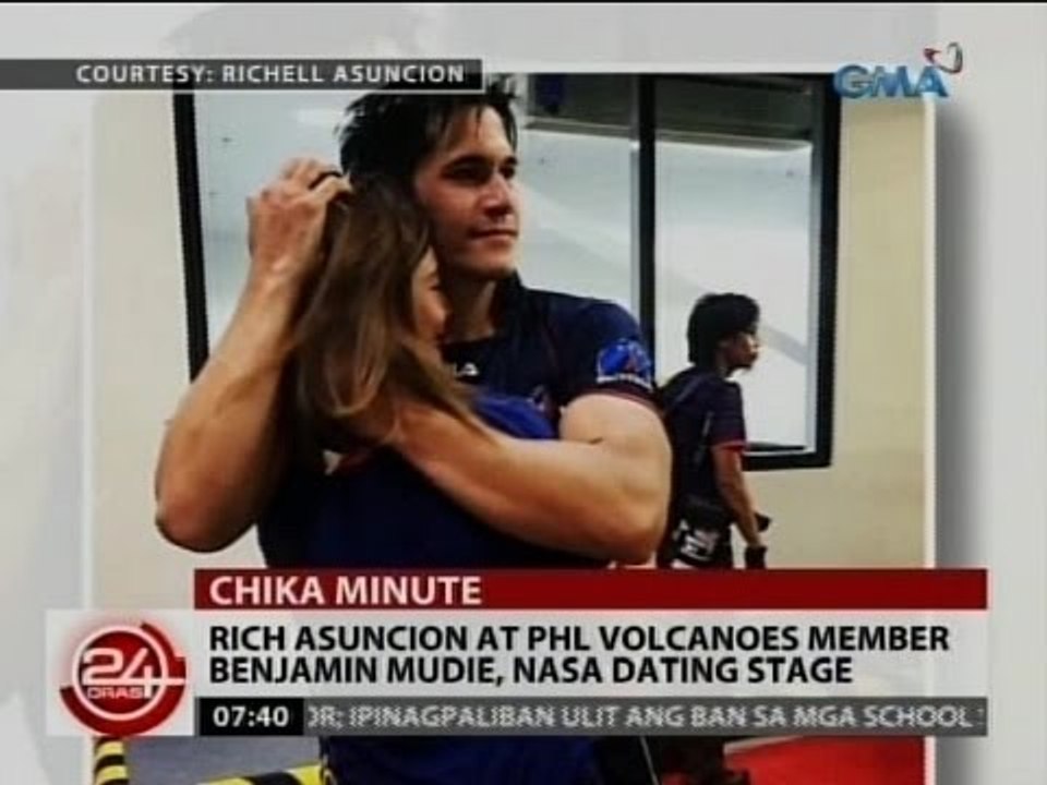 24Oras: Rich Asuncion at Phl Volcanoes Member Benjamin Mudie,  nasa dating stage