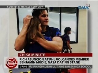 24Oras: Rich Asuncion at Phl Volcanoes Member Benjamin Mudie,  nasa dating stage