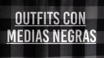 Medias negras para invierno