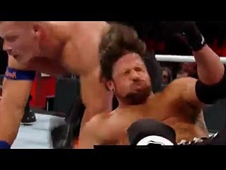 Royal Rumble 2017 John Cena vs. AJ Styles - WWE Title Match
