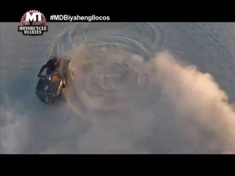 Jay Taruc's ATV crashes in Paoay's sand dunes | Motorcycle Diaries