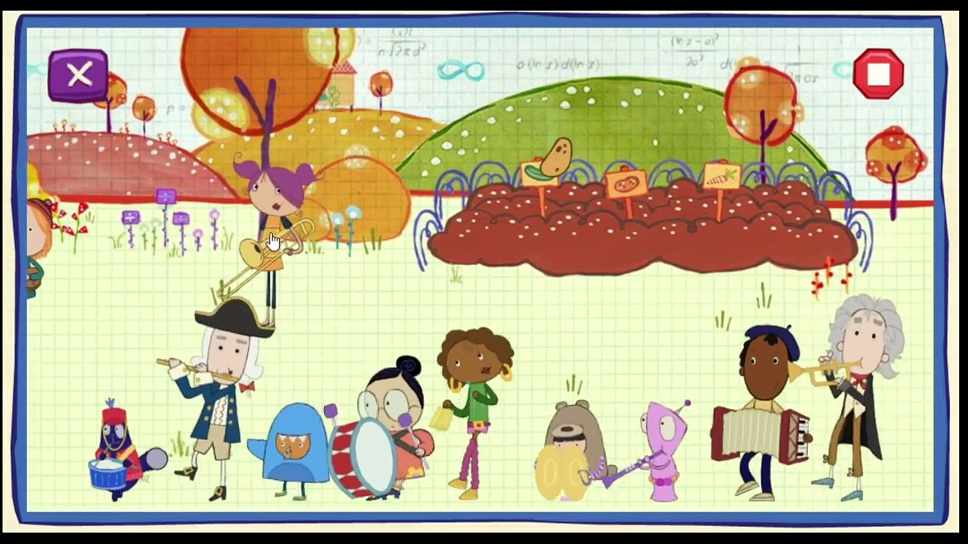 Numbers 1 to 10 Kids Games - 123 Learning for kids. Peg + Cat Parade. Education for babies