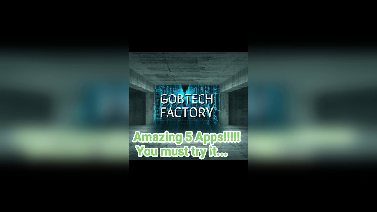 Amazing 5 Android Apps!!!!! You Must Try This......