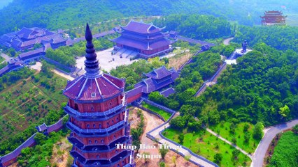 Toàn cảnh chùa Bái Đính - Bai Dinh Pagoda overview