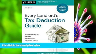 READ book Every Landlord s Tax Deduction Guide Stephen Fishman J.D. Trial Ebook
