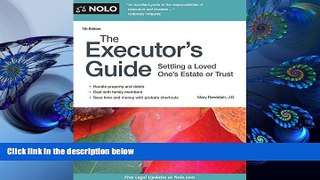 READ book Executor s Guide, The: Settling a Loved One s Estate or Trust Mary Randolph J.D. For