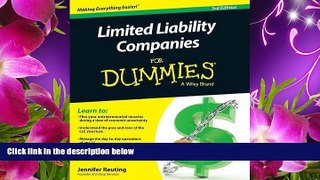 READ book Limited Liability Companies For Dummies Jennifer Reuting Trial Ebook