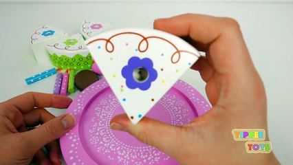 Birthday Cake and Cupcakes Playset for Kids | Learn Colors