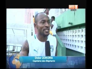 Football: Première séance des éléphants après la CAN 2013