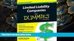 READ book Limited Liability Companies for Dummies Jennifer Reuting For Kindle