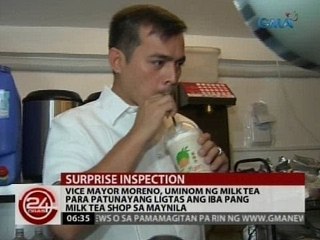 24 Oras: Dalawang milk tea shop, ipinasara dahil sa ilang paglabag
