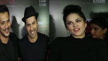 Varun Dhawan And Sunny Leone At Body Sculptor Gym And Lean Kitchen Launch