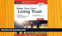 READ book Make Your Own Living Trust Denis Clifford Attorney Pre Order