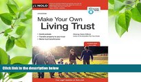 READ book Make Your Own Living Trust Denis Clifford Attorney Pre Order