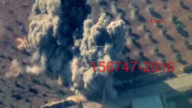 Gaziantep - Fırat Kalkanı'nda 209 Deaş Hedefi Vuruldu, 20 Terörist Öldü