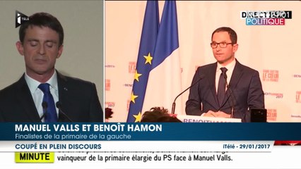 Pourquoi Benoît Hamon a coupé Manuel Valls en plein discours