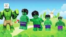 Hulk Cartoon Finger Family Songs | Lego Hulk Daddy Finger Rhymes For Children | Finger Family