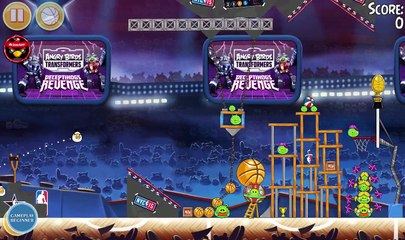 Angry Birds Seasons new Ham Dunk All Star 4-11 Walkthrough 3 Star