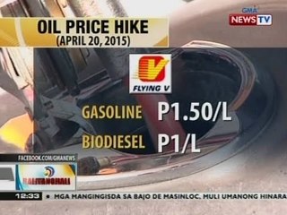 BT: Oil price hike, ipinatupad