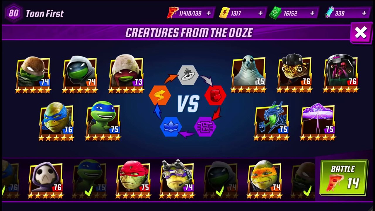 Vision Quest Ninja Vs Queen Snake Vs Krang - Teenage Mutant Ninja Turtles: Legends (TMNT Legends)