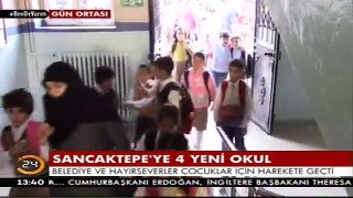 Sancaktepe'ye 4 Okul-Kanal 24
