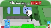 Infiltrating the Airship - All Medals Walkthrough | StickMan Games
