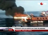 Kapal di Ternate Terbakar, ABK dan Penumpang Terjun ke Laut