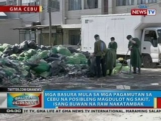 Mga basura mula sa mga pagamutan, isang buwan na raw nakatambak dahil 'di kinokolekta