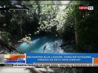 Enchanted blue lagoon, isang natatagong paraiso sa Datu Odin Sinsuat