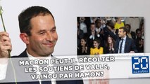 Macron peut-il récolter les soutiens de Valls, vaincu par Hamon?