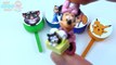 Play Doh Clay Paw Patrol Talking Tom Masha Lollipop Smile Face Toys Mickey Mouse Pokemon GO