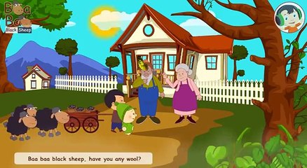 Baa Baa Black Sheep (Nursery Rhymes Song) for Kids by Buba Kids Song
