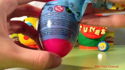 looney tunes Play Doh surprise eggs Mini Toys bugs bunny daffy duck tweety