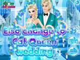 Elsa Change To Cat Queen Wedding: Disney princess Frozen - Best Baby Games For Girls