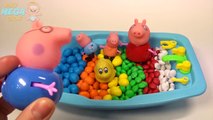 Learn Colors Peppa Pig Baby Doll Chocolade Candy Peppa Pig Family