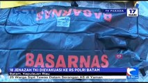 18 Jenazah TKI Dievakuasi ke RS Polri Batam