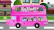 Ruedas en el bus | Mejores rimas infantiles | Wheels on the Bus Go Round and Round | Nursery Rhymes