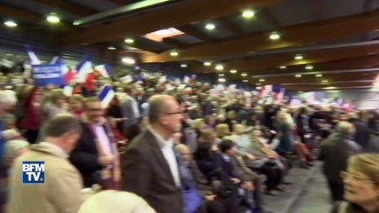 Meeting à Paris: François Fillon met en scène son épouse et son couple