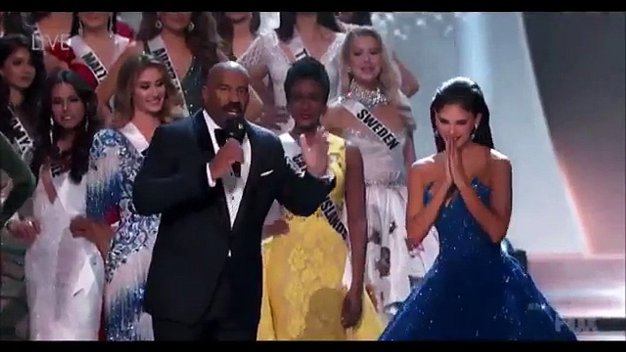 Iris Mittenaere (Miss France 2016) vient d'être élue Miss Univers