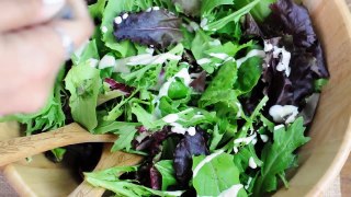 Easy Vegan Recipe - Tahini Salad Dressing