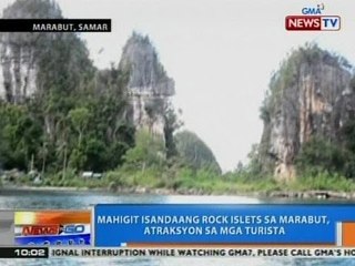 NTG: Mahigit isandaang rock islets sa Marabut, Samar, atraksyon sa mga turista