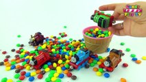 Candy Surprise Cups Thomas and Friends | M&Ms Speckled Eggs Surprise Toys | Super Cute Cupcakes