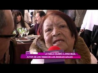 Doña Martha orgullosa de sus hijos "Los Ángeles Azules"