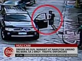 24Oras: Driver ng SUV, nanakit at nanutok umano ng baril sa 2 brgy. traffic enforcers