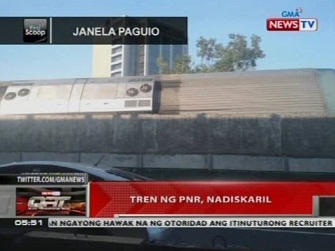 QRT: Tren ng PNR, nadiskaril