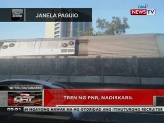 QRT: Tren ng PNR, nadiskaril
