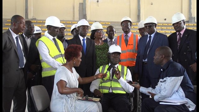 Francophonie : Les premières maisons montées du village des jeux